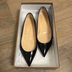 Christian Louboutin Pigalle Follies flat patent